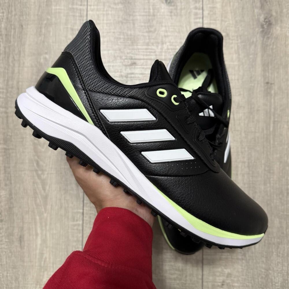 Adidas Solarmotion 24 Spikeless Golf Shoes Black-Green IG0827 Size 10.5 Men